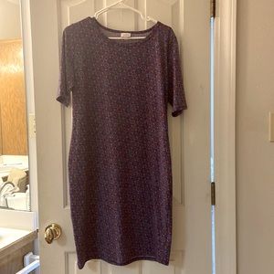 Lula roe dress like new where it only one time